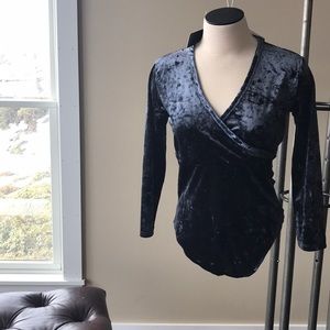 Velvet bodysuit